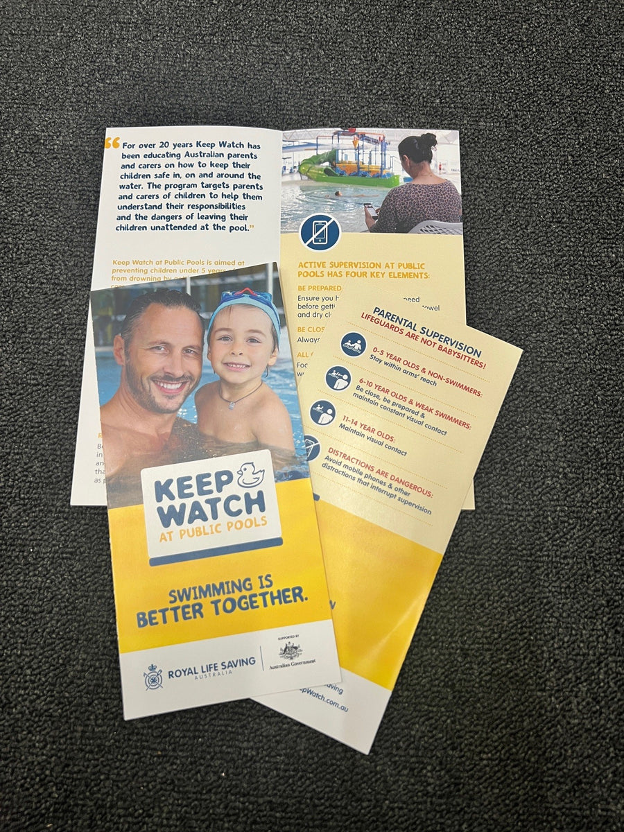 Keep Watch - DL Handout Flyer / Brochure – The Life Saving Shop
