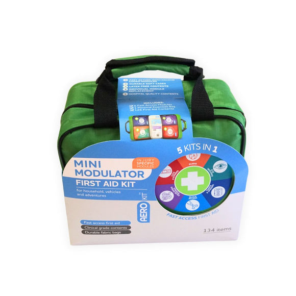 Sectional First Aid Kit - 4 kits in 1