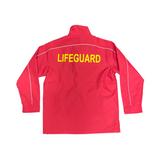 Water Repellent Lifeguard Jacket (Red)