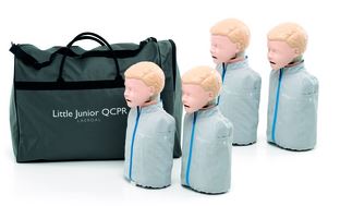 Manikin: Little Junior (4 pack) QCPR