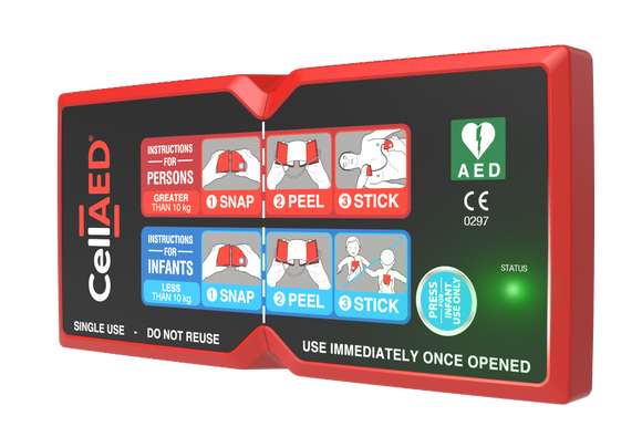 Automatic External Defibrillator CellAED (only) - CellAED Life Saver Pty Ltd