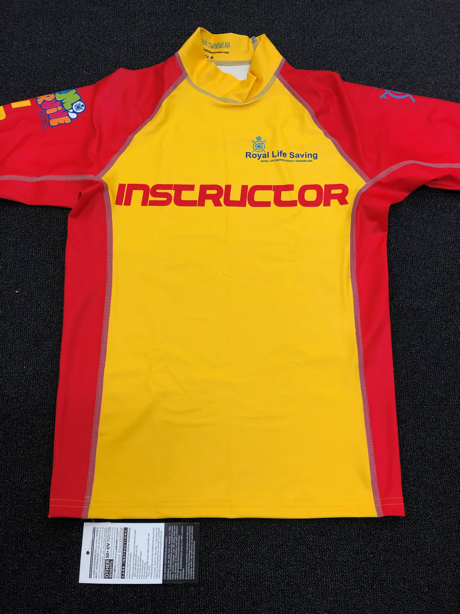 Instructor Rash Shirt (Branded) – The Life Saving Shop